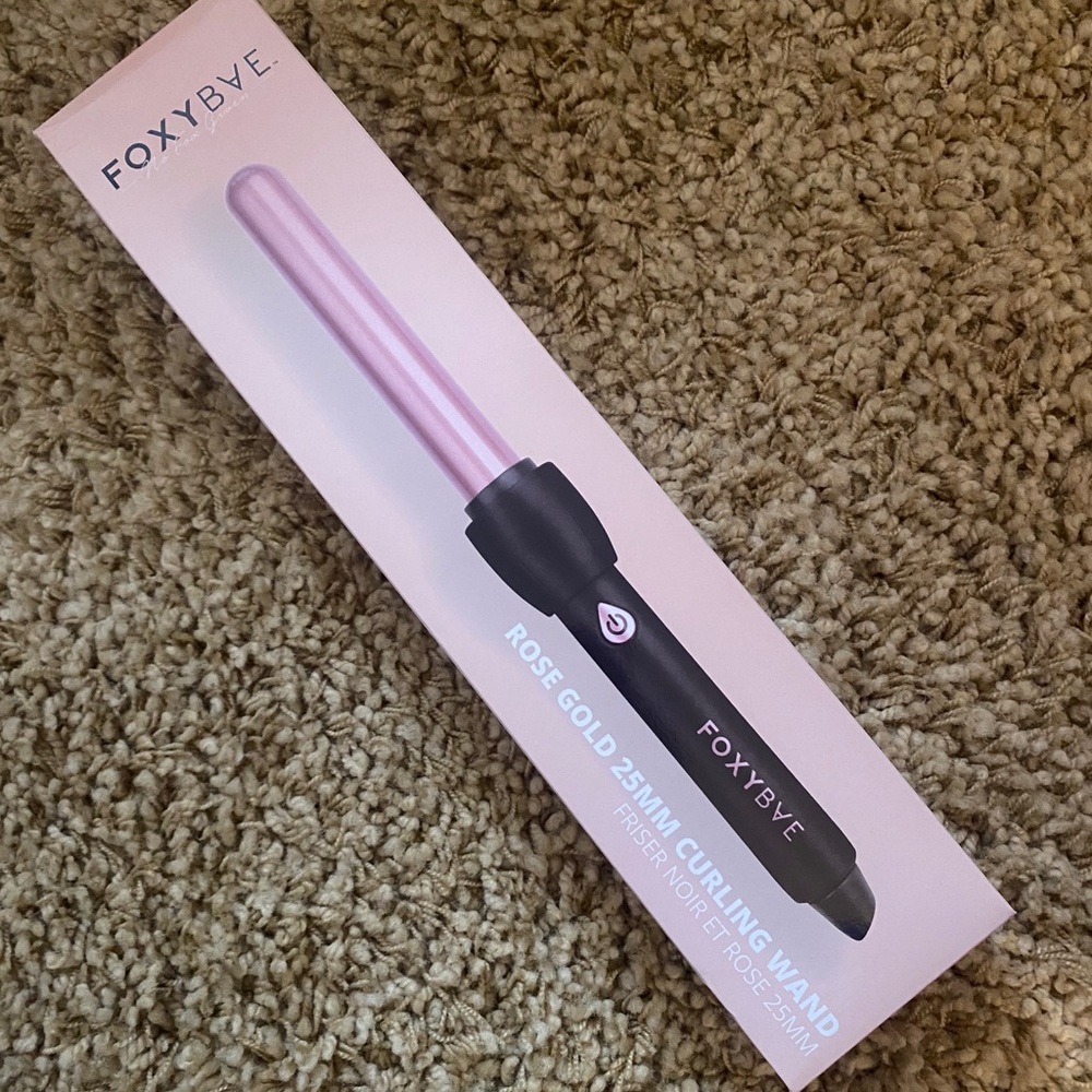 FoxyBAE 25mm Rose Gold Curling Wand